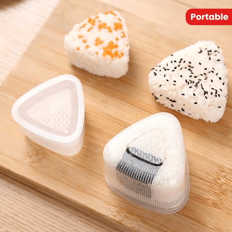 Bento Box - 3 adet Sushi Kalıbı, Üçgen Sushi