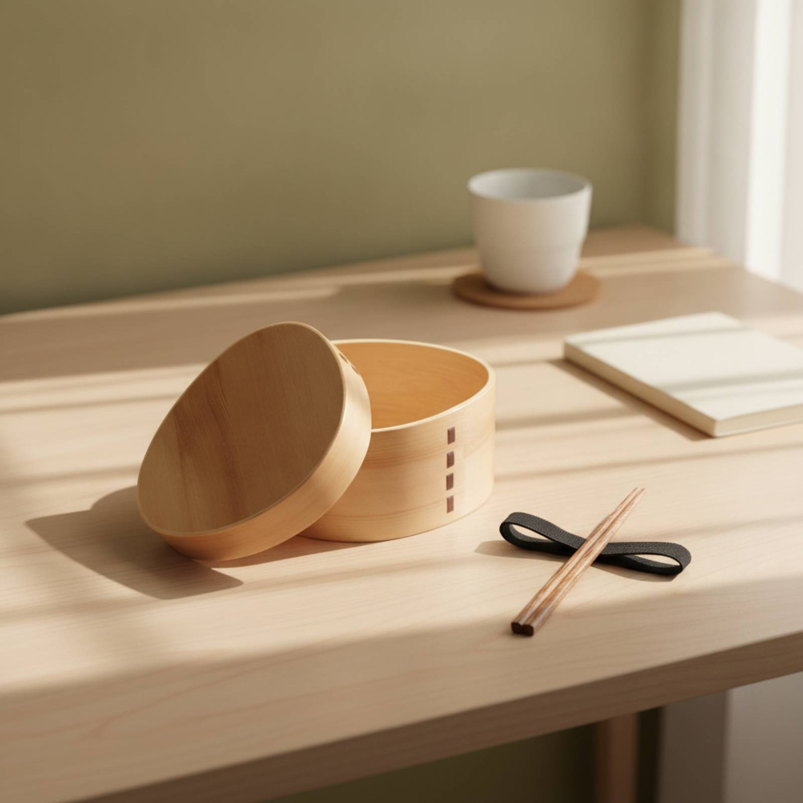 Bento Box - Ahşap Bento Kutusu Japon Tarzı Bento