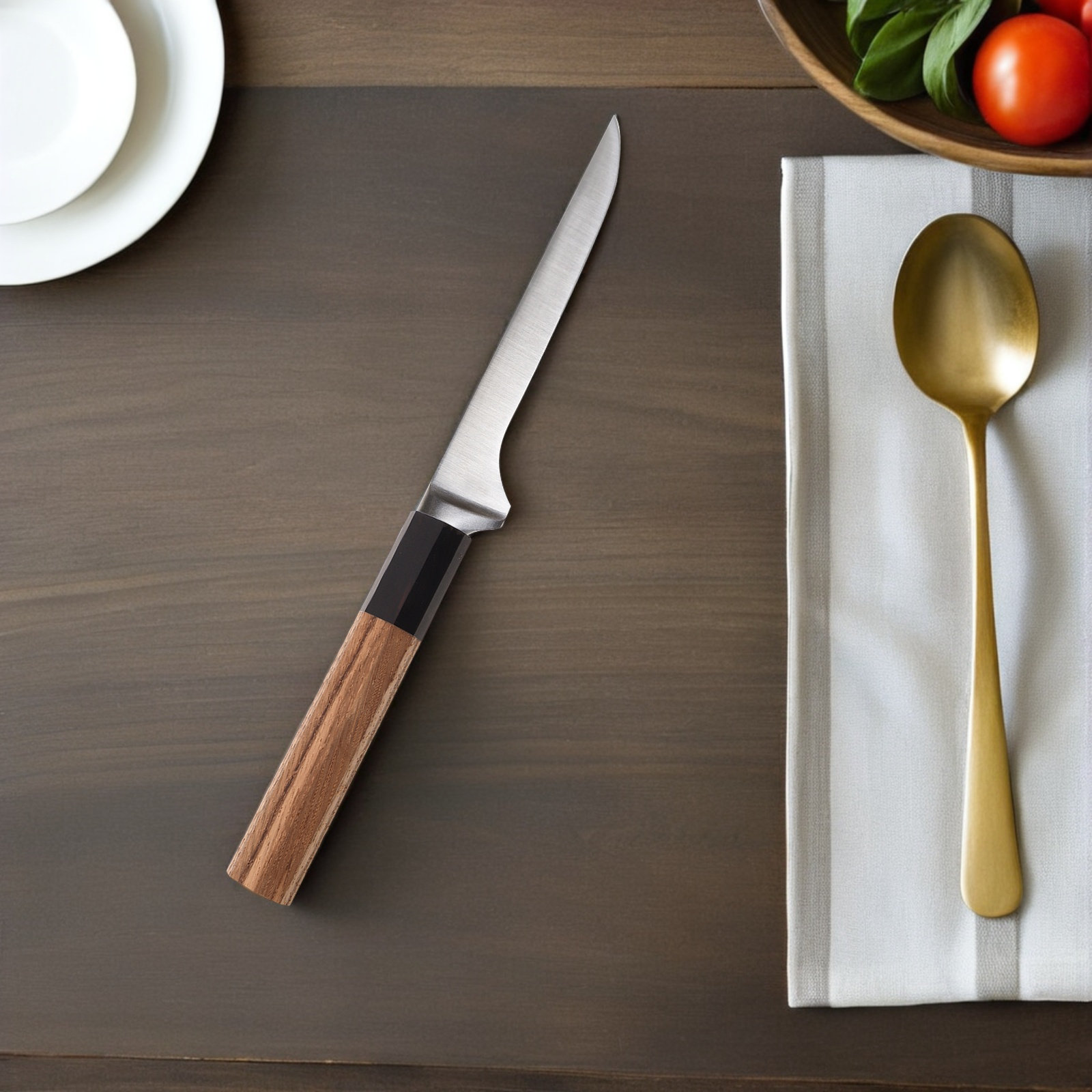 Sekizgen Ahşap Bıçak Sapı, Gel - Japanese Knife incelemesi ve fiyatı