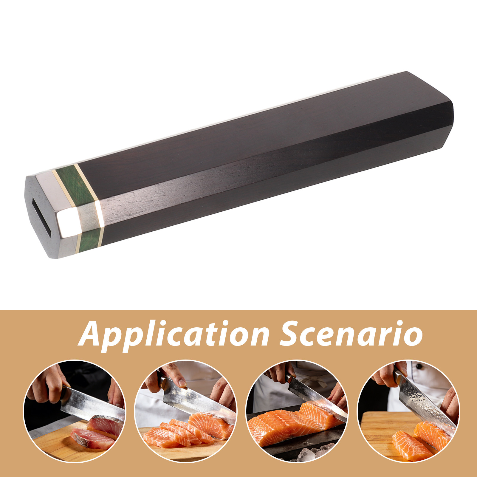 Sekizgen Şekilli, Abanoz Ağacı - Japanese Knife incelemesi ve fiyatı