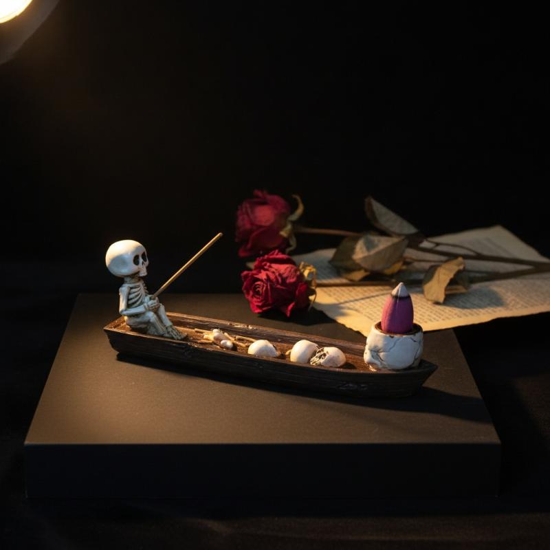 Kafatası Şeklinde Tütsü Tutucu - Incense Holder incelemesi ve fiyatı